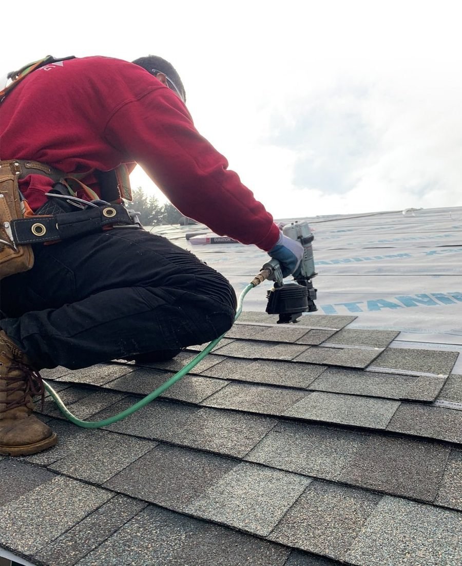 Nailing architectural shingles